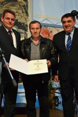 Župan mag. Marko Diaci, Ivan Johan in Peter Misja
